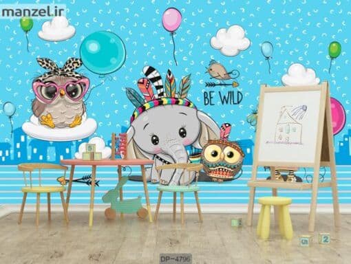 پوستر دیواری اتاق کودک DP-4796
