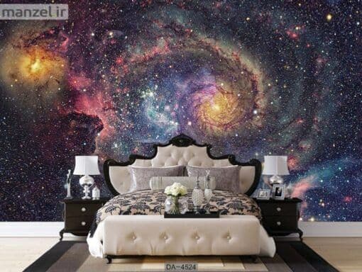 پوستر دیواری طرح کهکشان کد DA-4524