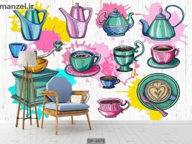 پوستر دیواری طرح آشپزخانه DP-3576