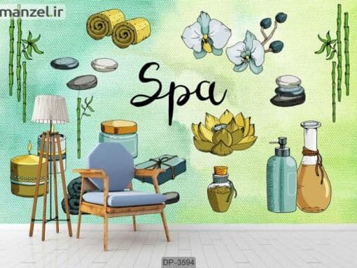 پوستر دیواری طرح آشپزخانه DP-3594